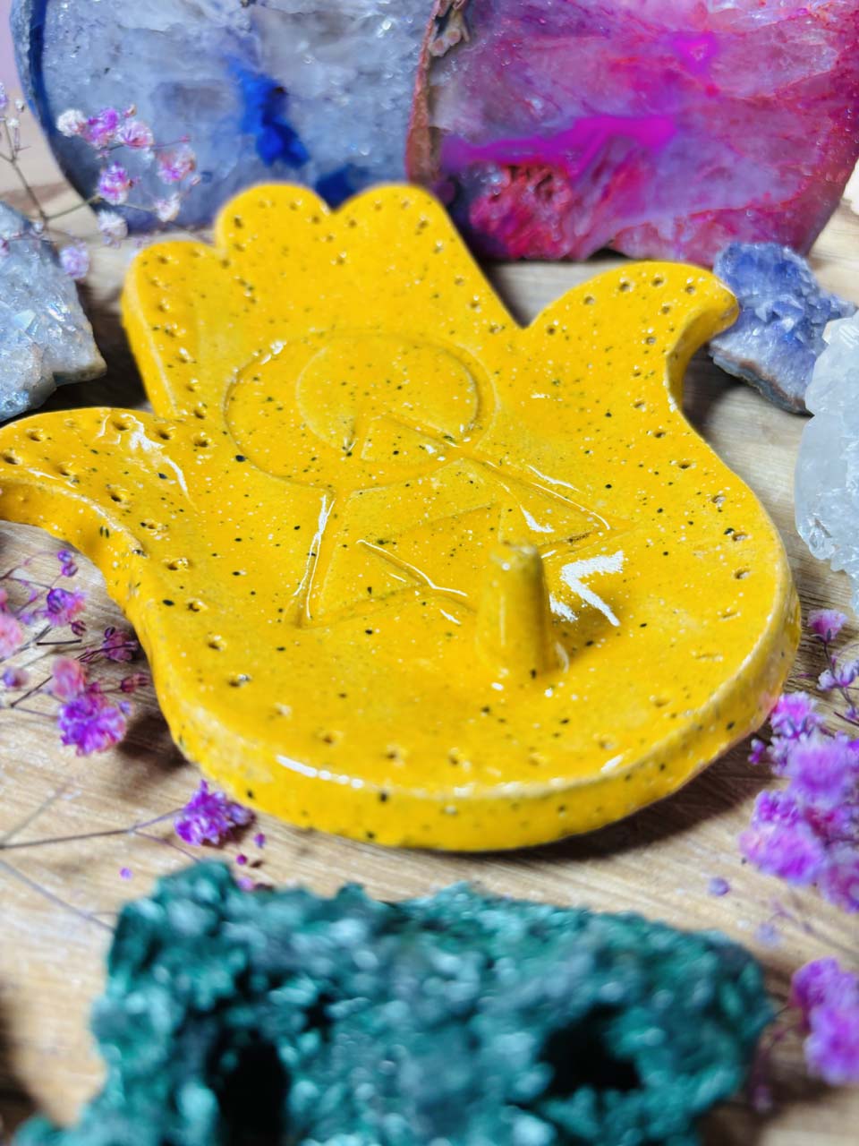 ceramiczna-podstawka-pod-kadzidla-slonecznik-kamieniemocyccom0nr-2