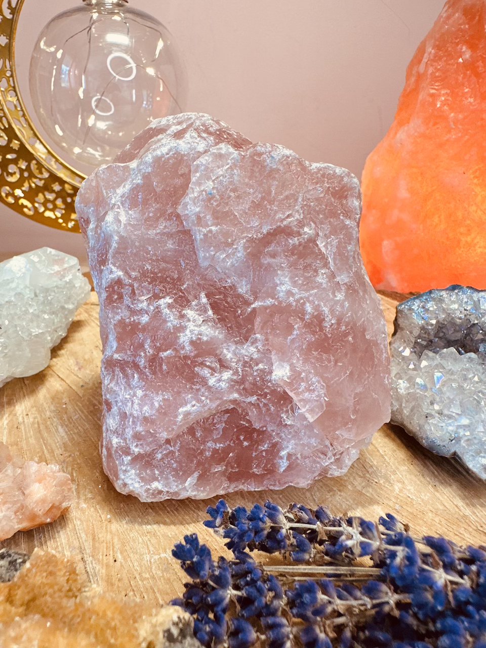 kwarc-różowy-surowy-minerał-kamieniemocy-nr-2