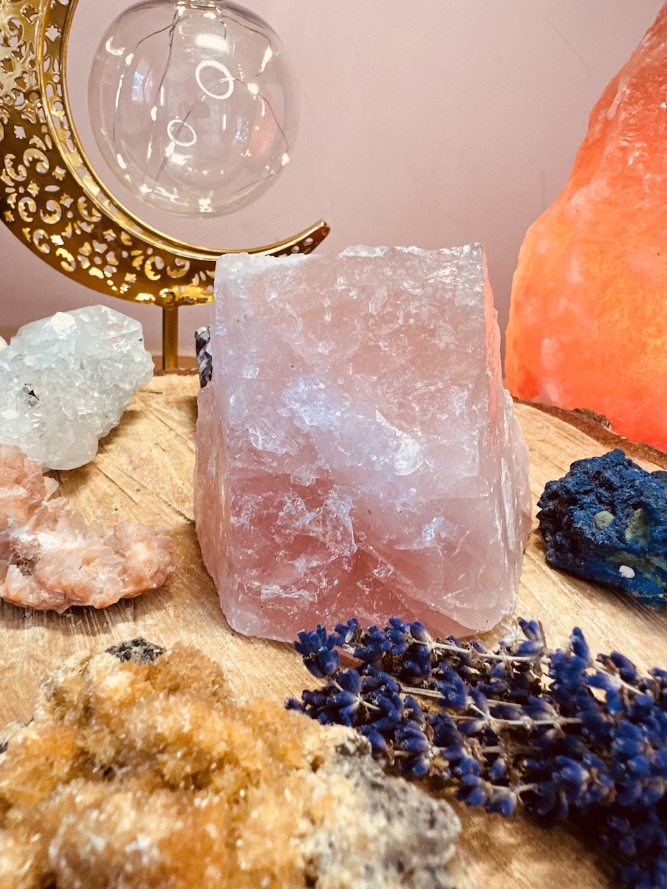 kwarc-różowy-surowy-minerał-kamieniemocy-nr-5a